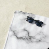 Metaal meetbaar geometrisch ontwerp strandlaken (In situ)