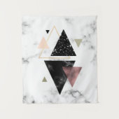 Metaal meetbaar geometrisch ontwerp wandkleed (Voorkant)