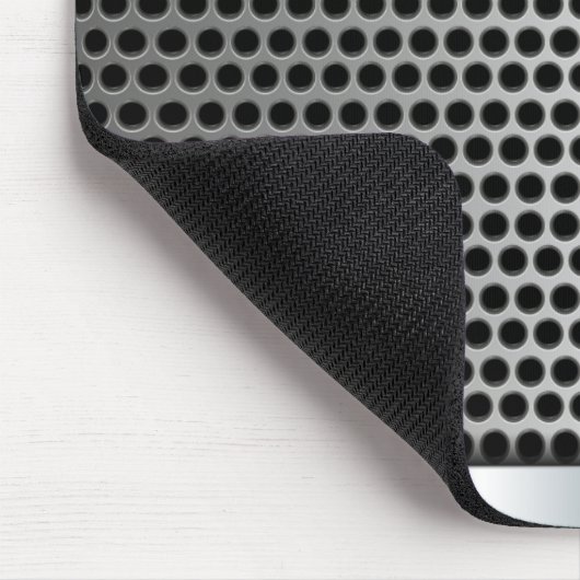 metaal met gaten muismat (Hoek)