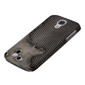 Metaal met kogelgaten achtergrond Case-Mate samsung galaxy hoesje (Onderkant)
