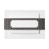 Metaal met kogelgaten achtergrond uitnodigingen wikkel (Voorkant Voorbeeld)