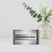 Metaal met Visitekaartjes aan de rand van rivieren (Staand voorkant)