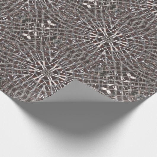 Metaal Metaal Mesh Zilver Wrapping Papier (Hoek)