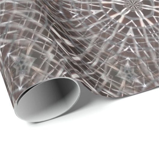 Metaal Metaal Mesh Zilver Wrapping Papier (Rol Hoek)