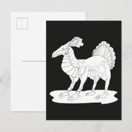 Metaal Monster Briefkaart