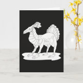 Metaal Monster Kaart (Gele Bloem)
