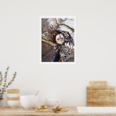 Metaal Oerwoud Poster (Keuken)