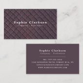 Metaal omheining raster, bijtend visitekaartje (Voorkant / Achterkant)