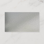 Metaal - ontpit visitekaartje (Achterkant)