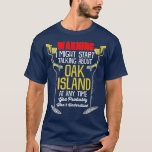 Metaal opsporen Mystery Gift die praat over eikel T-shirt