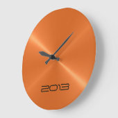 Metaal Oranje roestvrij staal Grote Klok (Hoek)