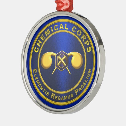 METAAL ORNAMENT VAN CAVALRY (Links)