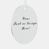  Metaal Ornament - Voeg uw ontwerp toe (Voorkant Rechts)