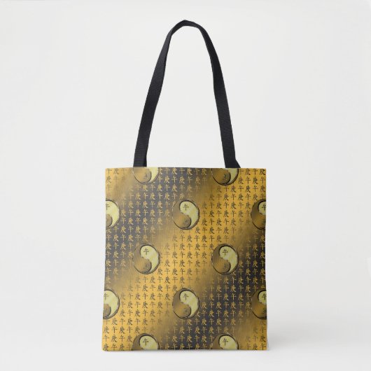Metaal Paard Tote Bag (Voorkant)