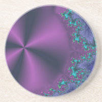 Metaal Paars kanon met Aqua Foam Abstract
