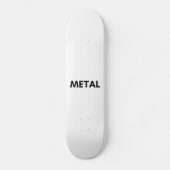 metaal persoonlijk skateboard (Voorkant)