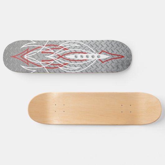 Metaal pinstriping skateboard (Horizontaal)
