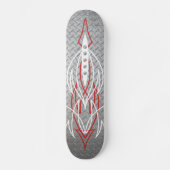 Metaal pinstriping skateboard (Voorkant)