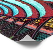 metaal poster (Hoek)