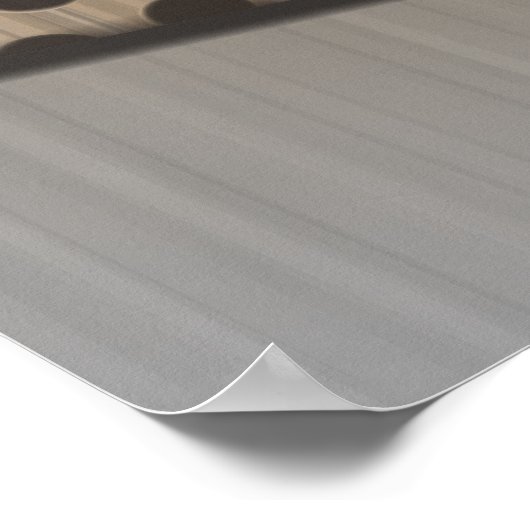 Metaal Poster (Hoek)