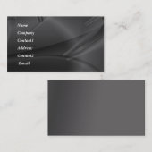 metaal-reflectie visitekaartje (Voorkant / Achterkant)