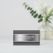 metaal | Rivieren | Metaal Visitekaartje (Staand voorkant)