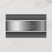 metaal | Rivieren | Metaal Visitekaartje (Achterkant)