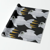 Metaal Rocket Fish Cadeaupapier (Uitgerold)