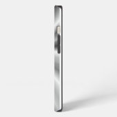 Metaal: Rode Tribale Staal iPhone Hoesje (Linkerkant)