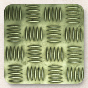 Metaal roestvrij staal Gecontroleerde vloertextuur Bier Onderzetter