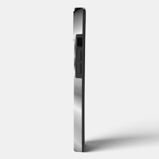 Metaal: Rood stamstaal Case-Mate iPhone Case (Achterkant / Links)