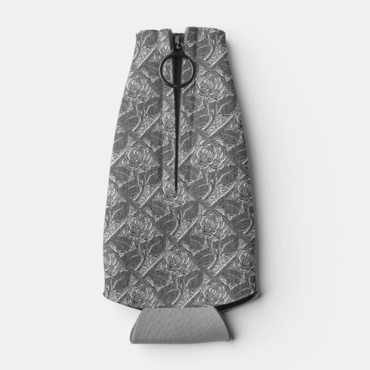 Metaal Roos-05-Zilver-FLES KOELER (Achterkant)