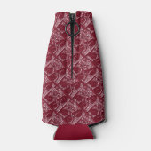 Metaal Roos-16-Wijn-FLESKOPER Flesjeskoeler (Achterkant)