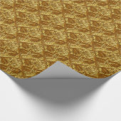 Metaal Roos-17-Gold-Gift-papier voor onmiddellijke Cadeaupapier (Hoek)