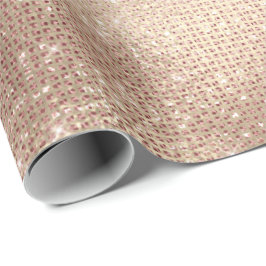 Metaal Roos Blush Skinny Spark Champaigne Sepia VI Cadeaupapier