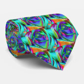 Metaal Roos - stropdas (Opgerold)