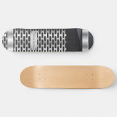 Metaal skateboard Deck (Horizontaal)