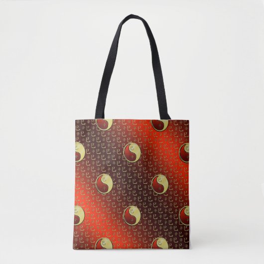 Metaal Slang Tote Bag (Voorkant)