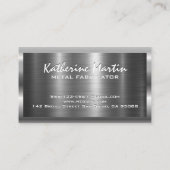 Metaal snijden | Reservaten Visitekaartje (Achterkant)