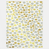 metaal, staal, platen, industrieel, bord, zwaar, fleece deken (Voorkant)