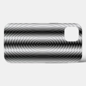 Metaal: Staalgeluidsgolven, hoge ruiten Case-Mate iPhone Case (Achterkant (horizontaal))