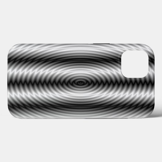 Metaal: Staalgeluidsgolven, hoge ruiten Case-Mate iPhone Case (Achterkant (horizontaal))