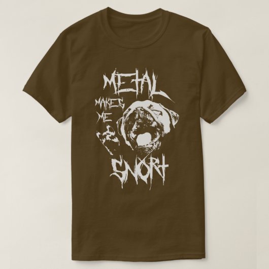 Metaal T-shirt (Design voorkant)