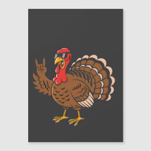 Metaal Thanksgiving Kalkoen Metalhead Duivels Hoor