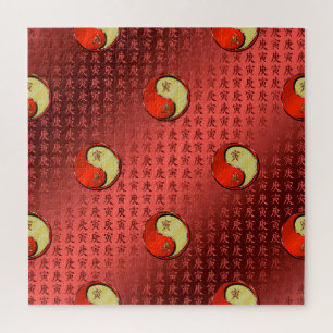 Metaal Tijger Legpuzzel