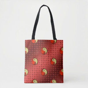 Metaal Tijger Tote Bag