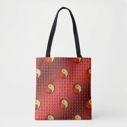 Metaal Tijger Tote Bag (Voorkant)