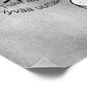 Metaal Vietnamees Ox Lunar Nieuwjaar 2021 P Poster (Hoek)