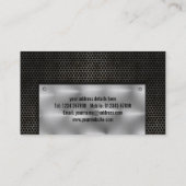 Metaal Visitekaartje (Achterkant)