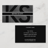 Metaal Visitekaartje (Voorkant / Achterkant)